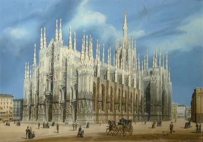 Katedralen i Milano, 1860