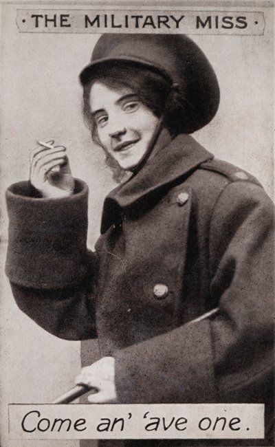 The Military Miss - Come an ave one., c1914 af Unbekannt