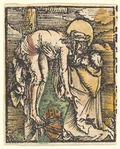 The Miracle of St. Bernard kopi, efter 1512. af Unbekannt