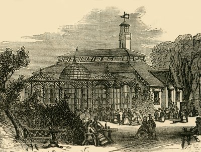 Abehuset, c1876. af Unbekannt