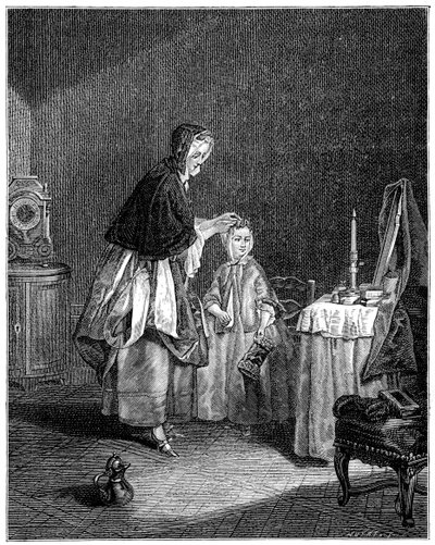 Morgentoilettet, 1885 af Unbekannt