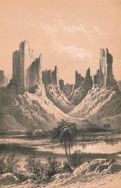 Homboris bjerge, c1900 af Unbekannt
