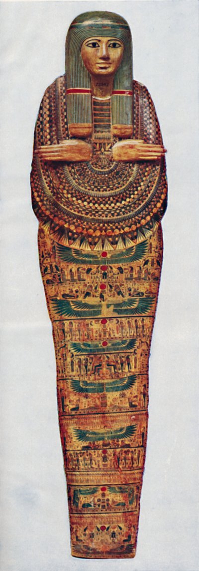 Mumie-sagen om en præstinde af Ammon-Ra fra 1600 f.Kr., c1935 af Unbekannt