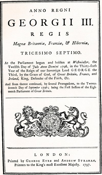 Mytteriloven, 1797, 1934 af Unbekannt