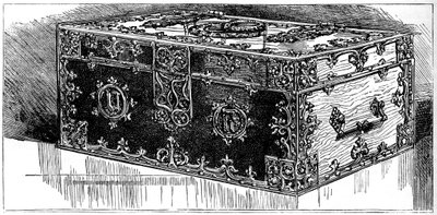 The Oath Box, House of Commons, Westminster, London, 1800-tallet af Unbekannt