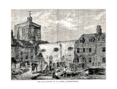The Old Church of St. James, 1878 af Unbekannt