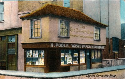 The Old Curiosity Shop, c1910. af Unbekannt