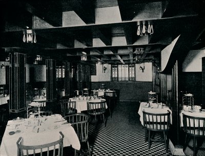 The Old Kitchen på Miss Cranstons Tea House, Argyle Street, Glasgow, c1906 af Unbekannt