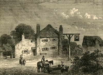 Den gamle mors røde kasket, i 1746, c1876. af Unbekannt