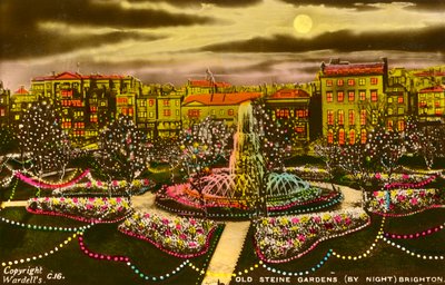 The Old Steine Gardens, Brighton, Sussex, c1940 af Unbekannt