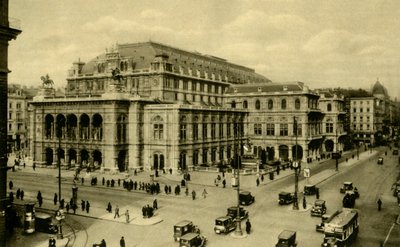 Operahuset, Wien, Østrig, c1935. af Unbekannt