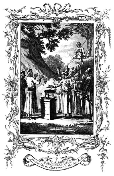 Den prøvelsesproces, 1792 af Unbekannt