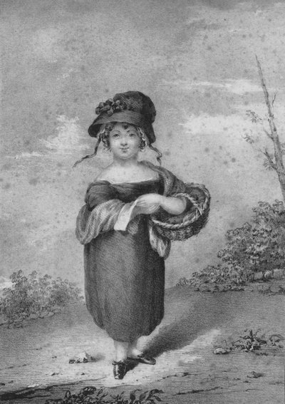 Den forældreløse, 1830 af Unbekannt