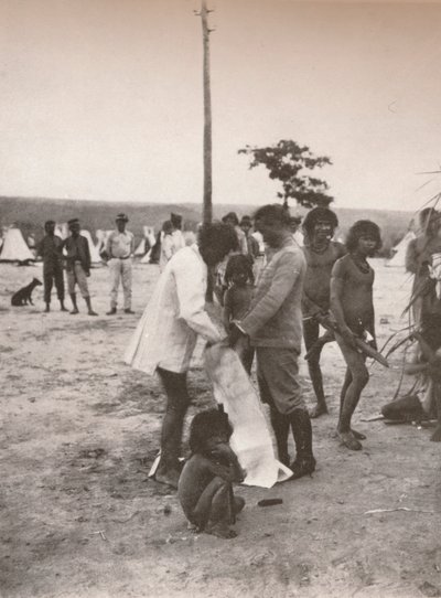 The Pacification of the Indians, 1914 af Unbekannt