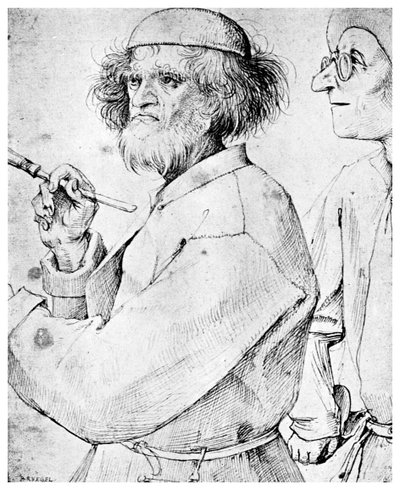 Maleren og kenderen, c1565 1956 af Unbekannt