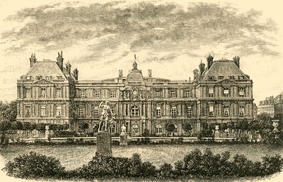 Palais De Luxembourg, Paris, 1890. af Unbekannt