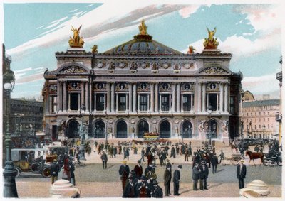Palais Garnier, Paris, ca. 1900 af Unbekannt