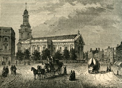 Parish Church, Greenwich, c1878. af Unbekannt
