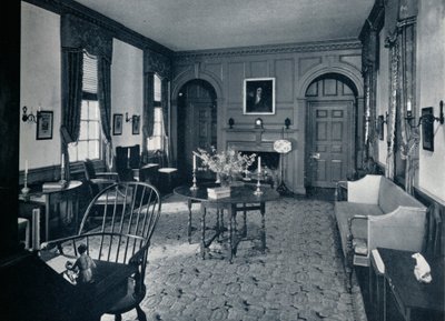 The Parlour of the Raleigh Tavern, c1938 af Unbekannt