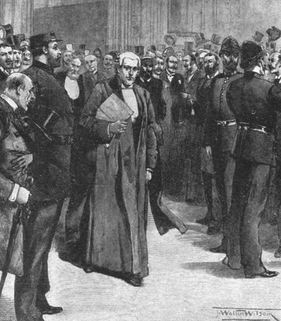 Vedtagelse af lovforslaget om hjemmestyre fra Commons til Lords, 2. september 1893, 1901. af Unbekannt