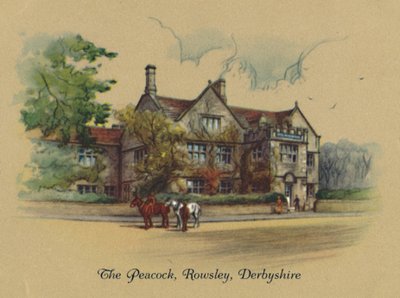 Påfuglen, Rowsley, Derbyshire, 1939 af Unbekannt