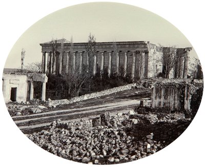 Peter og Paul-katedralen i Sevastopol efter Krimkrigen, Krim, slutningen af 1850