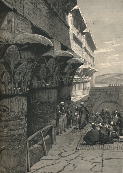The Pillared Hall of Ezneh, 1879, 1886 af Unbekannt