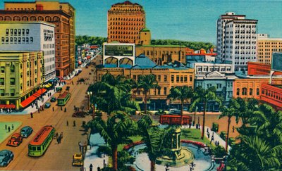 Plaza. San Diego, Californien, c1941 af Unbekannt