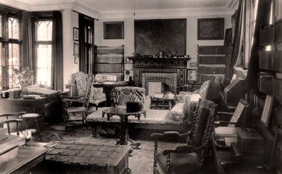 The Poets Study, Farringford House, 20th Century af Unbekannt