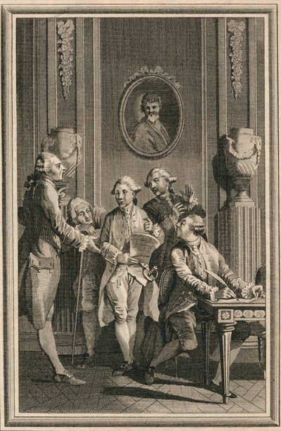 Politikerne 1700-tallet. af Unbekannt