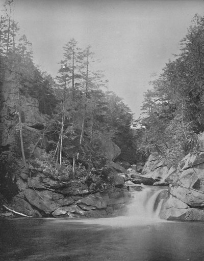 The Pool, Franconia Range, White Mountains, c1897. af Unbekannt