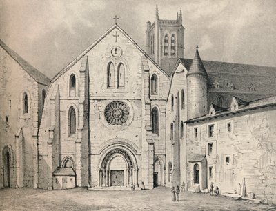 Portalen til klosteret St. Genevieve, 1915 af Unbekannt
