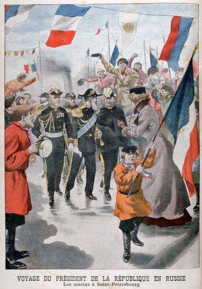 Præsidenten for Republikken Frankrig besøger Skt. Petersborg, Rusland, 1902 af Unbekannt