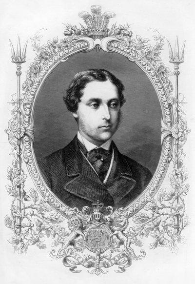 Prinsen af Wales, 1862 af Unbekannt