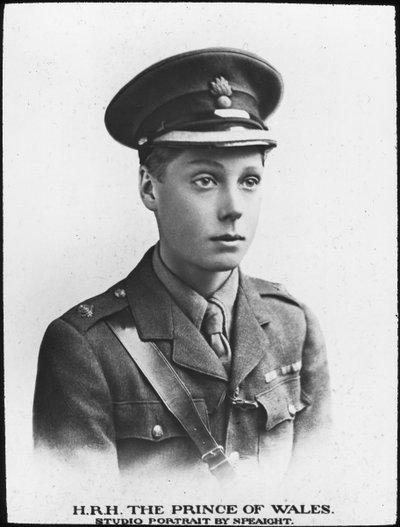 Prinsen af Wales, kommende kong Edward VIII, 1910