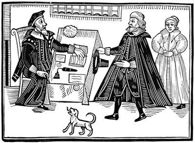 The Proctor and Parator, 1641, 1893 af Unbekannt