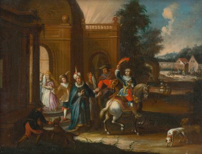 Den fortabte søn forlader hjemmet af Unbekannt