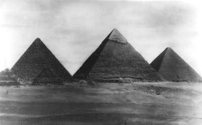 Pyramiderne i Giza, Egypten, 1949 af Unbekannt