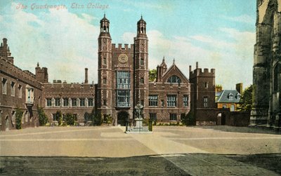 The Quadrangle, Eton College, 1905. af Unbekannt