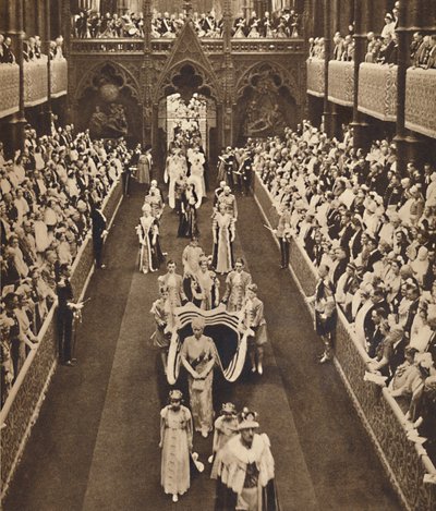 Dronningemødrenes procession, 12. maj 1937 af Unbekannt