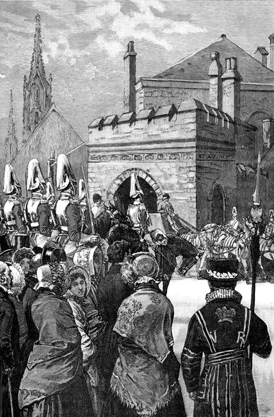 Dronningens åbning af parlamentet, 1846, 1900 af Unbekannt