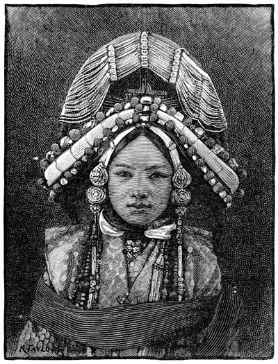 The Ranee of Sikkim, 1889 af Unbekannt