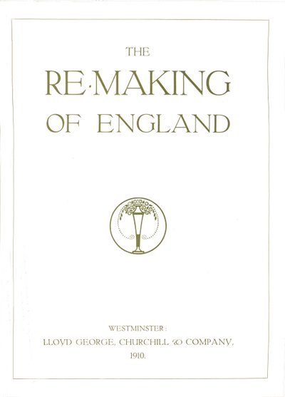 The Re-Making of England, 1910 af Unbekannt