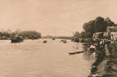 The Reach, Walton-On-Thames, 1902 af Unbekannt