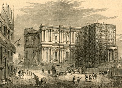 Genopbygningen af St. Pauls, 1897. af Unbekannt