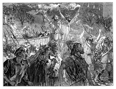 Revolutionen i Paris, 1800-tallet, 1900 af Unbekannt