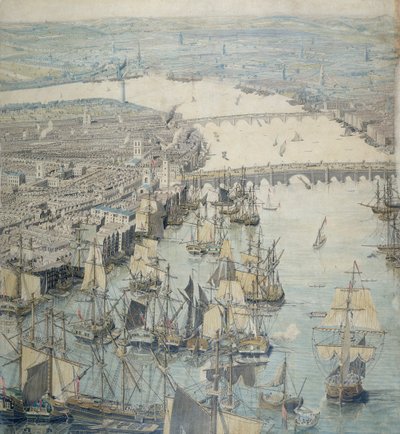 Rhinebeck Panorama, c1807 af Unbekannt