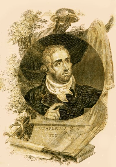 The Right Honourable Charles James Fox, 1749-1806, 1816. af Unbekannt