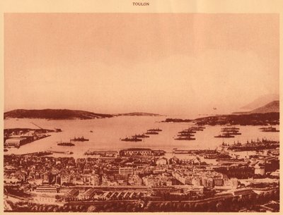 The Roadstead, Toulon, 1930. af Unbekannt
