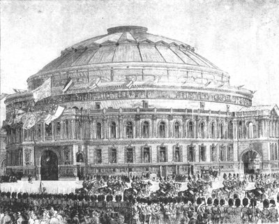 Royal Albert Hall, 1871: Åbnet af dronning Victoria, 29. marts 1901. af Unbekannt